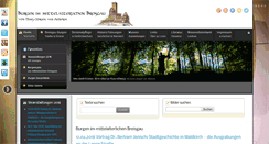 Desktop Screenshot of breisgau-burgen.de